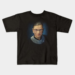 Ruth Bader Ginsburg - Oil Painting Kids T-Shirt